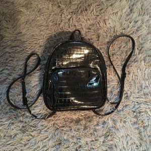 croc mini backpack